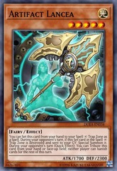Artifact Lancea - RA01-EN006 - Platinum Secret Rare - 1st Edition
